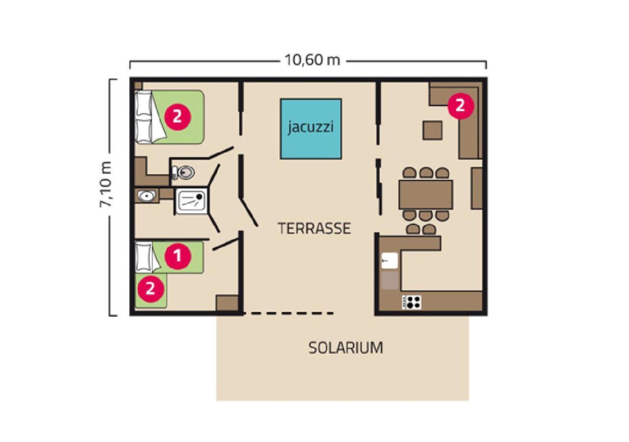 Camping Signol Boyardville Zimmer foto